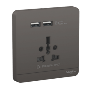 avataron-usb-charger-2-socket-outlet-2p-16a-black